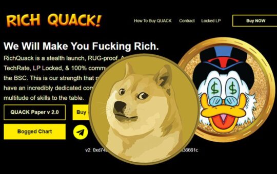 RichQuack — Rising Competitor for Dogecoin