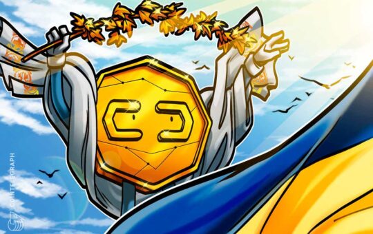 How crypto became a major source of relief for embattled Ukraine