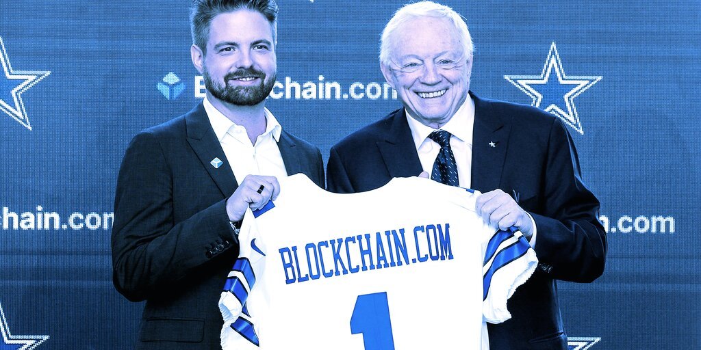 Dallas Cowboys Lasso NFL's First Crypto Exchange Sponsor Blockchain.com