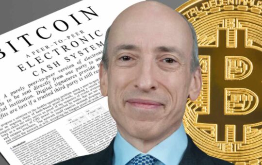 SEC Chair Gensler Wishes Satoshi Nakamoto's Bitcoin Whitepaper Happy Birthday — Says Let's Make Sure Crypto Investors Get Proper Protection