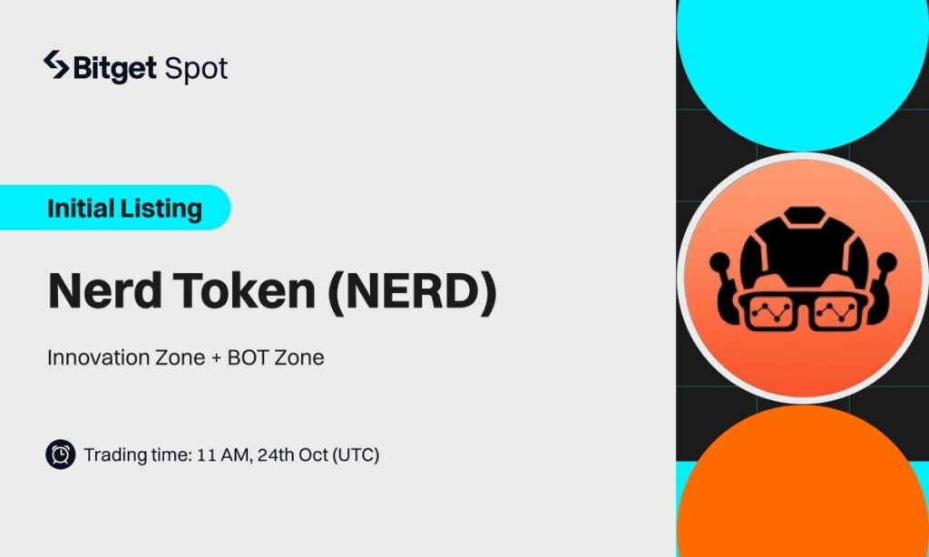 NerdBot (NERD) to be listed on Bitget - empowering traders with advanced analytics and trading tools