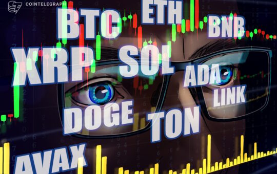 BTC, ETH, BNB, XRP, SOL, ADA, DOGE, TON, LINK, AVAX