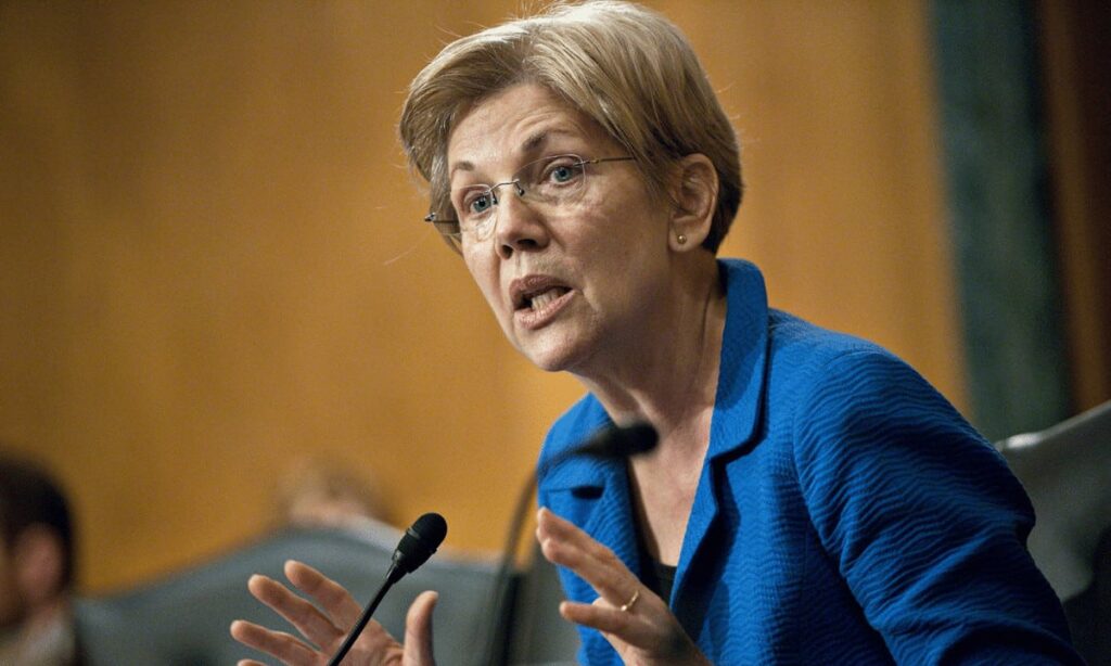 Elizabeth Warren’s Bank-Endorsed Ban Crypto Bill an Attack on Tech and Privacy 