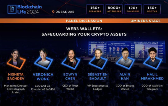 Bitget Wallet's Chief Operating Officer Presents Web3 Wallet Security Strategies at Blockchain Life Dubai